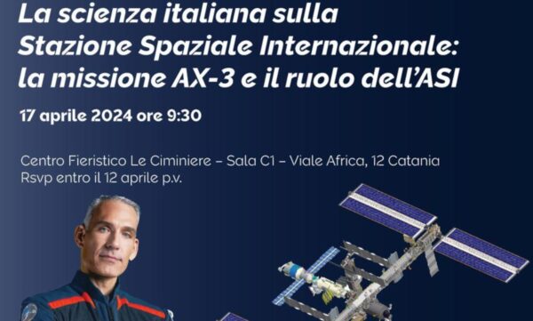 "La scienza italiana sulla Stazione Spaziale Internazionale" arriva a Catania, ecco dove e come incontrare un vero astronauta