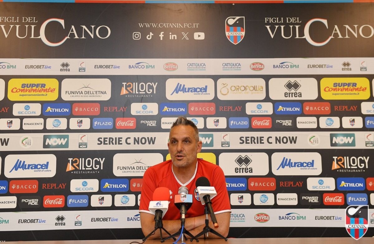 Catania FC pronto per la sfida contro l'Avellino: Mister Zeoli fiducioso e determinato -