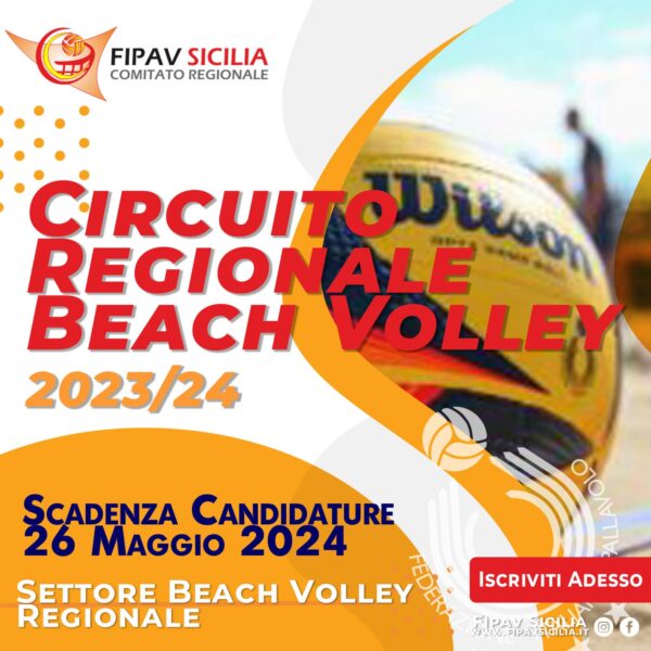 Circuito Regionale di Beach Volley in Sicilia: Indizione e HandBook 2024
