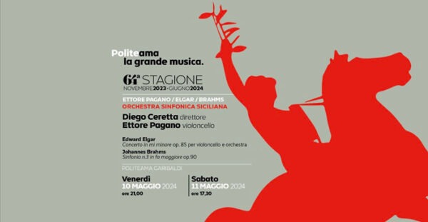 Concerto con Elgar e Brahms al Politeama Garibaldi di Palermo