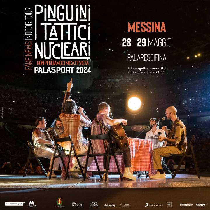 I Pinguini Tattici Nucleari al PalaRescifina: sold out per il concerto di Messina