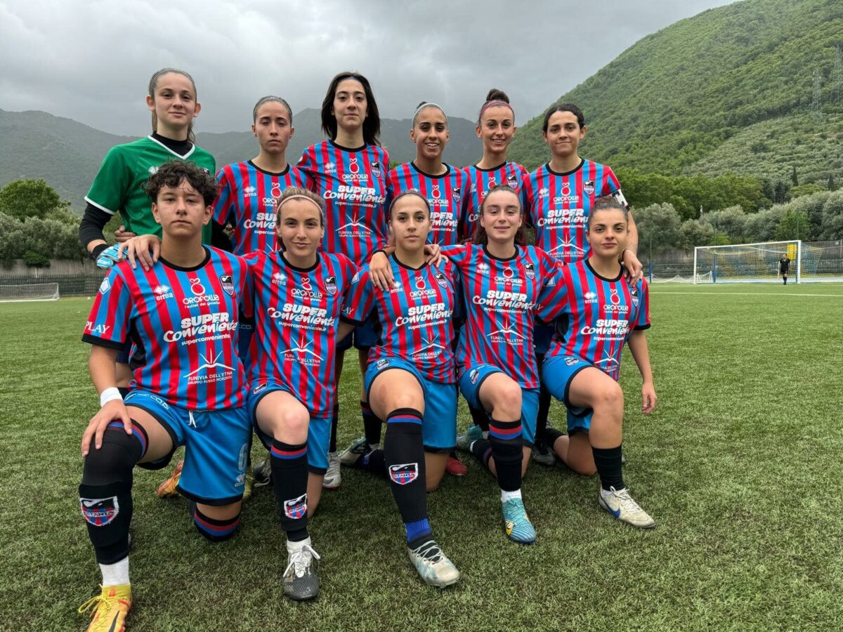 Il Catania Women tiene testa alla capolista Vis Mediterranea: 0-0 a Solofra.