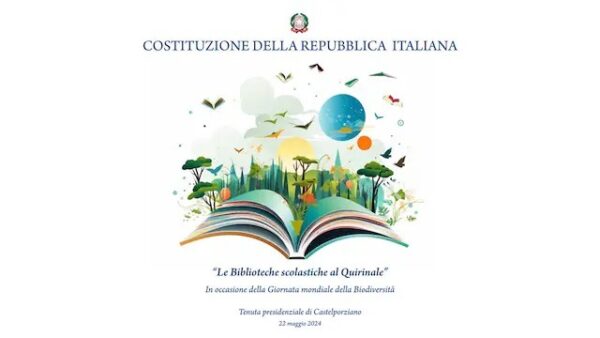 Inaugurazione del ciclo di incontri 'Biblioteche scolastiche al Quirinale' il 22 maggio 2024