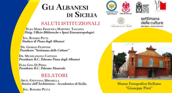 Incontro sugli Albanesi di Sicilia al Museo Pitrè: un viaggio tra culture e tradizioni