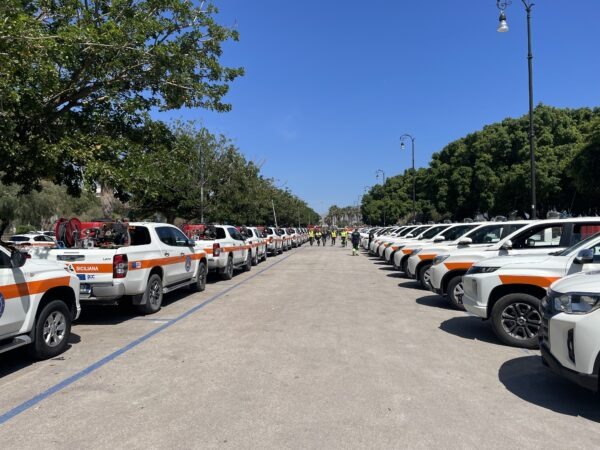 La Regione Sicilia consegna 70 pick-up ai volontari della Protezione civile per contrastare gli incendi
