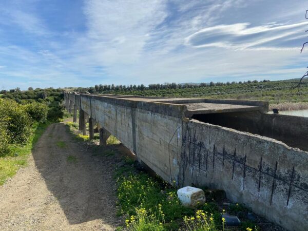 Potenziamento dell'irrigazione nella piana di Catania: lavori sul canale Cavazzini