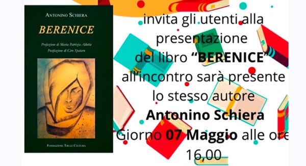 Presentazione racconto Berenice nella XIV edizione del Maggio dei libri a Palermo