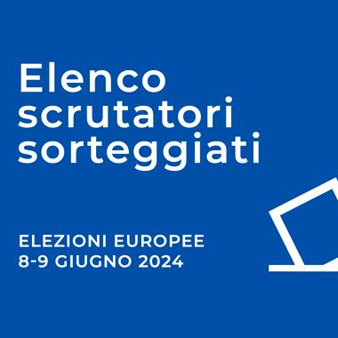 Pubblicata la graduatoria scrutatori per le Elezioni Europee 2024 a Palermo