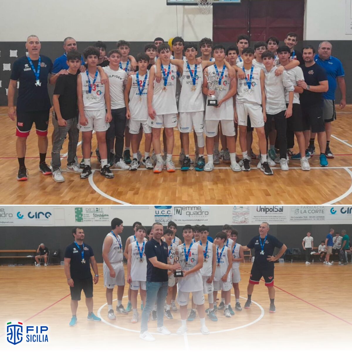 Sport Club Gravina si laurea campione regionale U15!