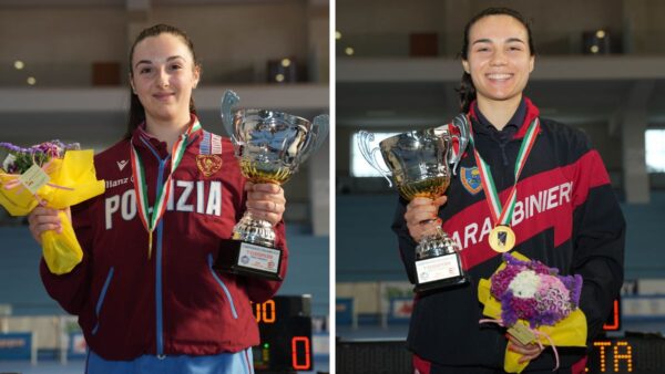 Successo di Lucrezia Paulis nella spada e di Anna Cristino nel fioretto femminile: tutti i dettagli dai Campionati Italiani Under 23 a Rende