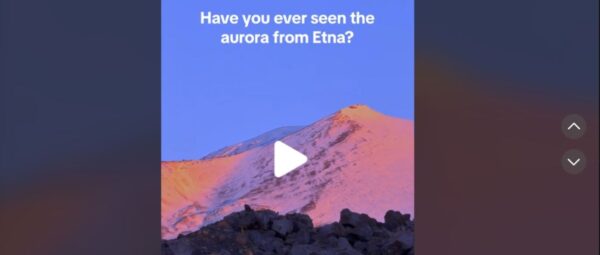 È successo sull'Etna e il fenomeno ha dell'incredibile [VIDEO ]