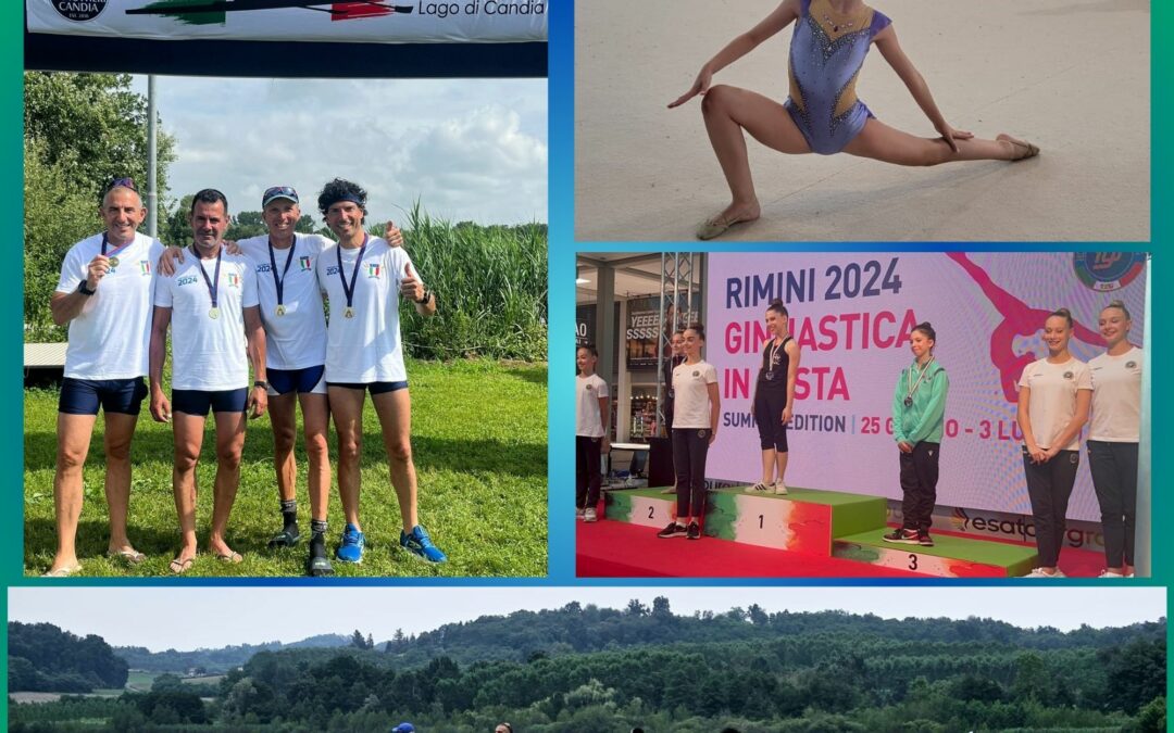 Atleti del CUS Catania trionfano nel Canottaggio e nella Ginnastica Ritmica: medaglie d'oro, argento e bronzo!