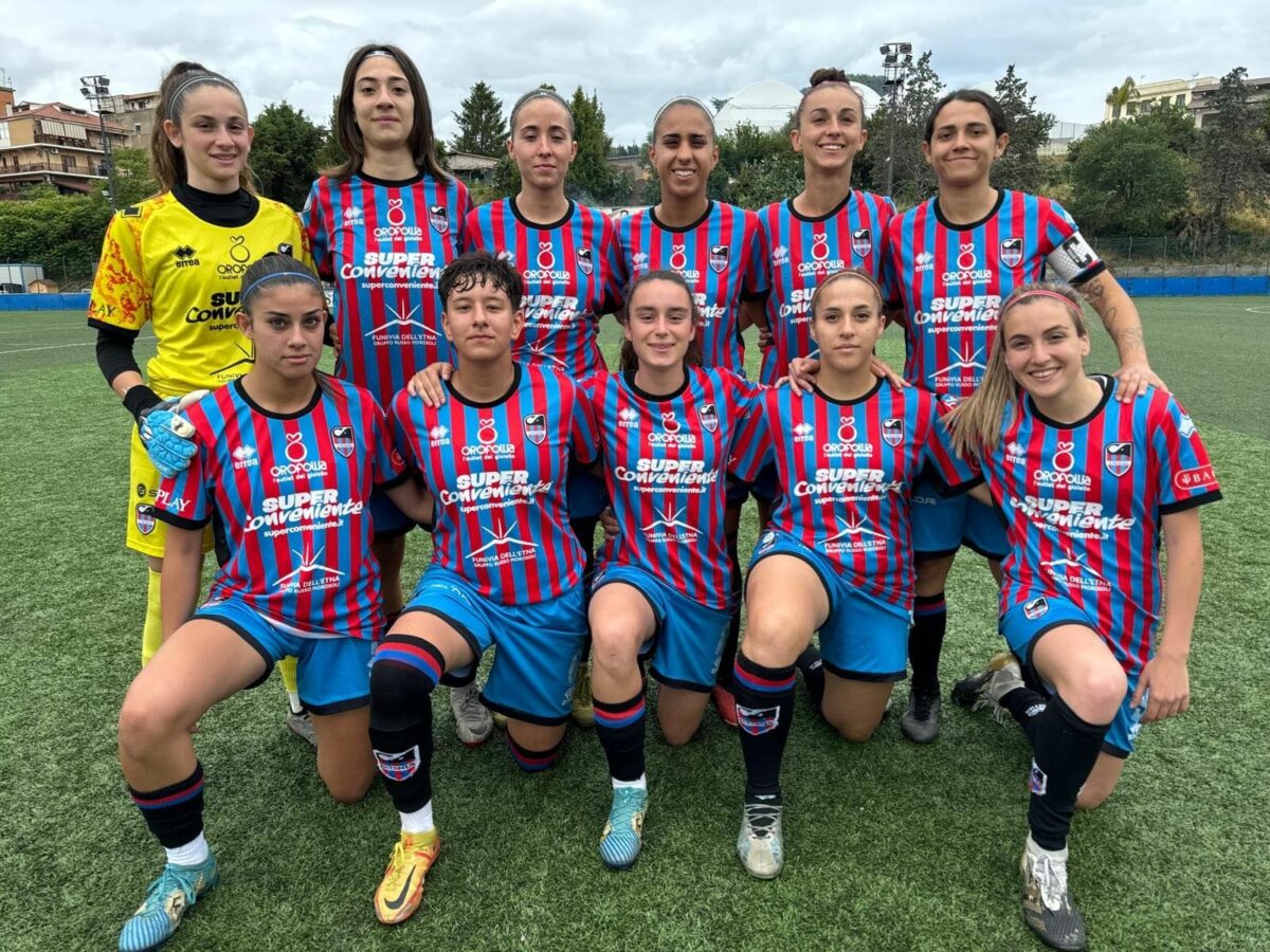 Catania Women conclude la stagione al sesto posto nel girone C della Serie C femminile