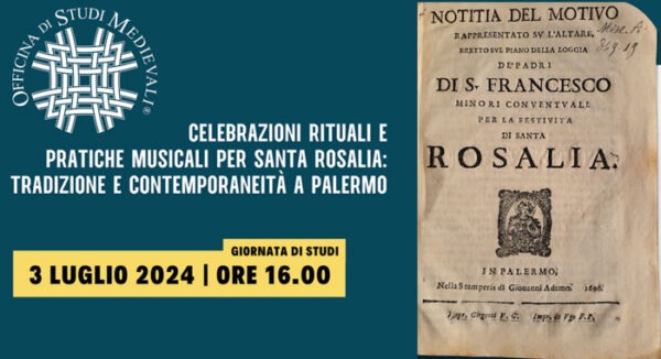 Celebrazioni rituali e pratiche musicali per Santa Rosalia: tra tradizione e contemporaneità