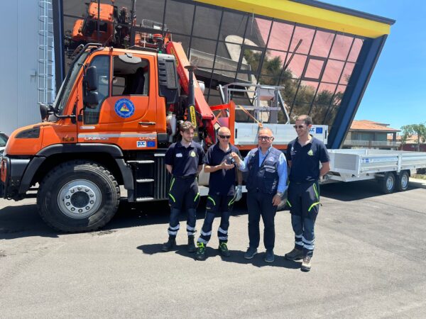 Consegnato un Camion Mercedes Unimog alla Protezione Civile di Adrano