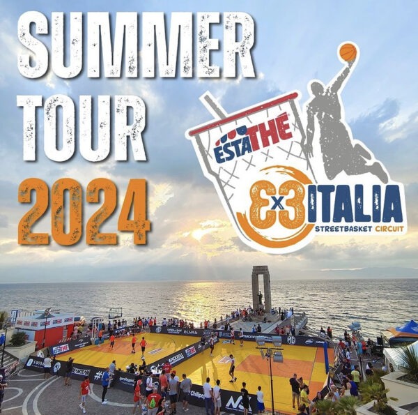 Estathé 3×3 Italia Streetbasket Circuit 2024: 16 tornei in Sicilia