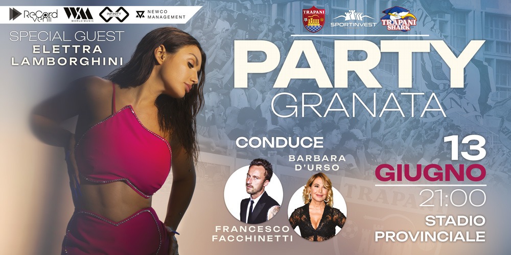 Evento imperdibile al Provinciale: il Party granata