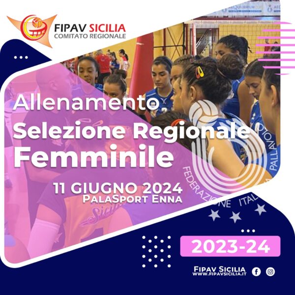 Feder Volley Sicilia: Allenamento a Enna per la Rappresentativa Regionale Femminile