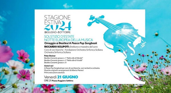 Omaggio ai Beatles/A Peace Pop Songbook apre la stagione estiva 2024 a Palermo