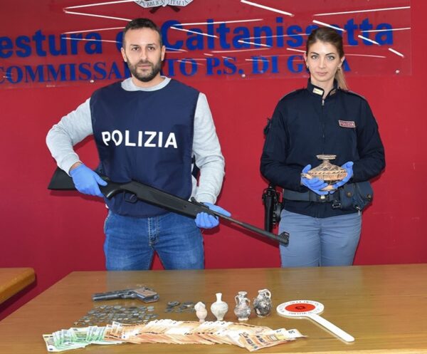 Operazione antidroga a Gela: 4 misure cautelari eseguite dalla Polizia di Stato