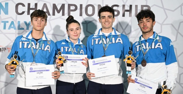 Quattro medaglie di bronzo per l'Italia ai Campionati Europei Under 23 di Antalya