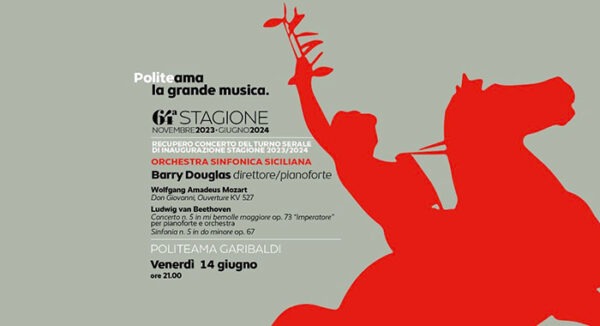 Recupero concerto di inaugurazione con Barry Douglas al Politeama Garibaldi