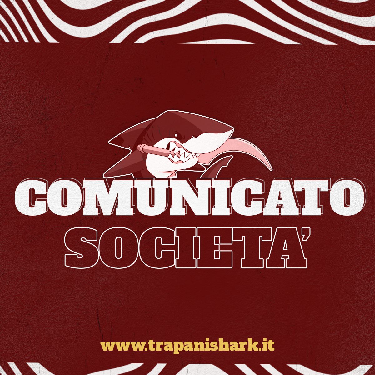 Trapani Shark: Comunicato ufficiale sulle minacce ricevute dalla dirigenza e la decisione del Presidente Antonini.