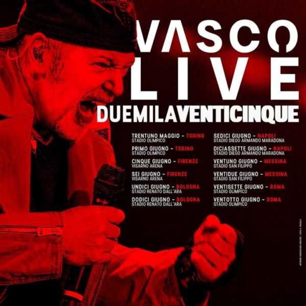 Vasco Rossi torna a Messina nel 2025: doppio concerto allo stadio Franco Scoglio