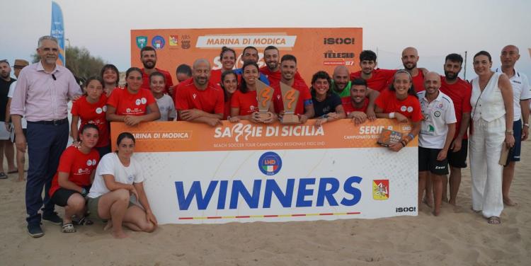 Beach Soccer: sul podio di Sabbie di Sicilia trionfano Pro Ragusa e Unime Messina!