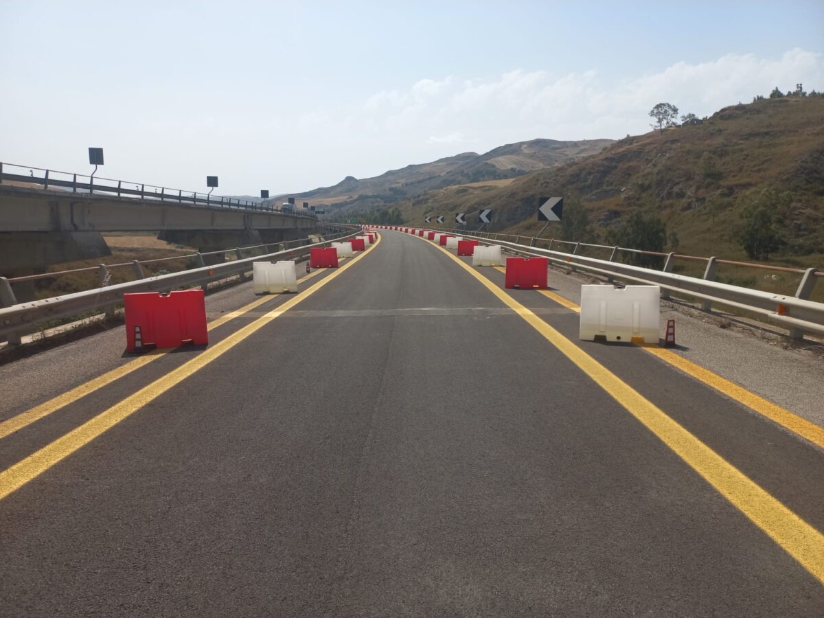 Chiuso cantiere A19: viadotto Cannatello riaperto. Schifani: circolazione più agevole.