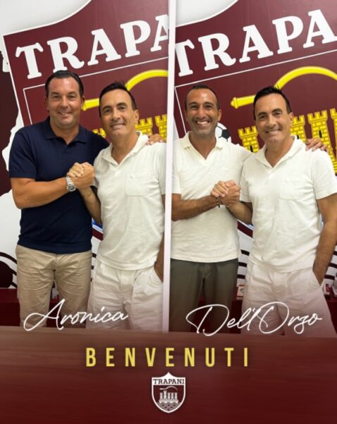 Due nuovi arrivi nel settore giovanile del Trapani Calcio