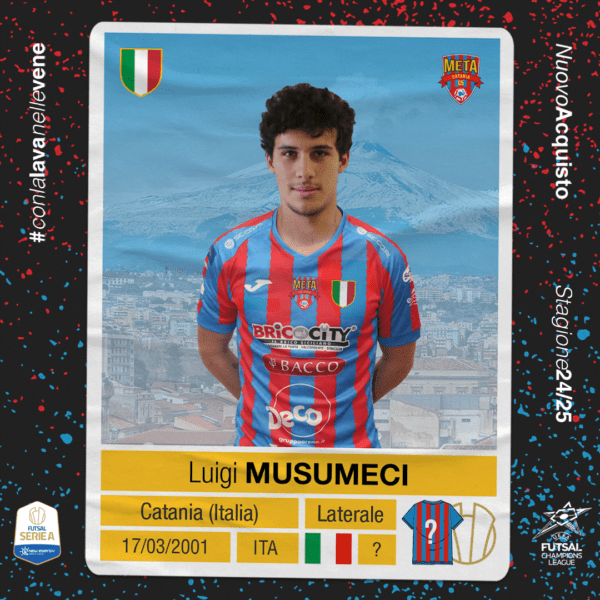 È ufficiale - Luigi Musumeci è di nuovo con noi!