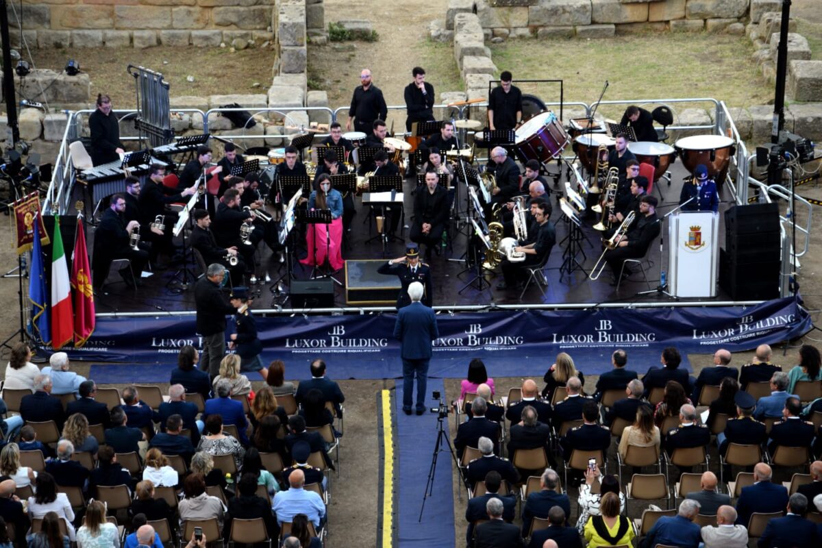 Gala al Teatro Greco di Tindari per la Polizia di Stato di Messina