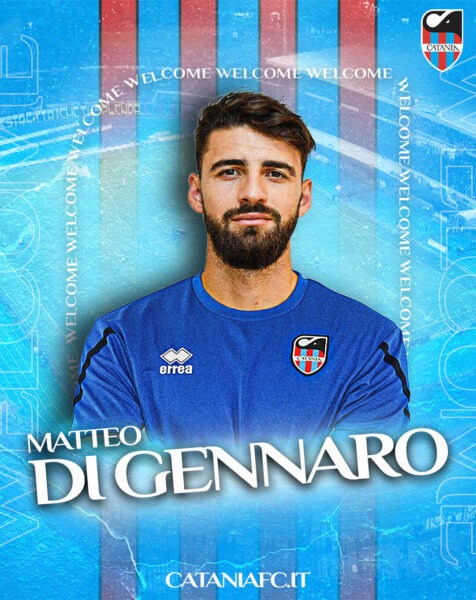 Il Catania FC acquisisce il difensore Matteo Di Gennaro!