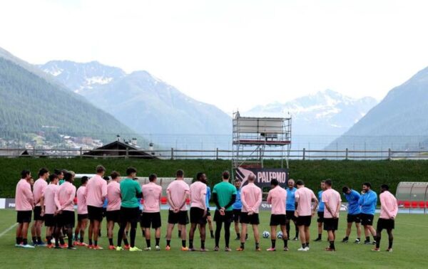 Intenso allenamento per il Palermo FC a Livigno - Report 16 luglio