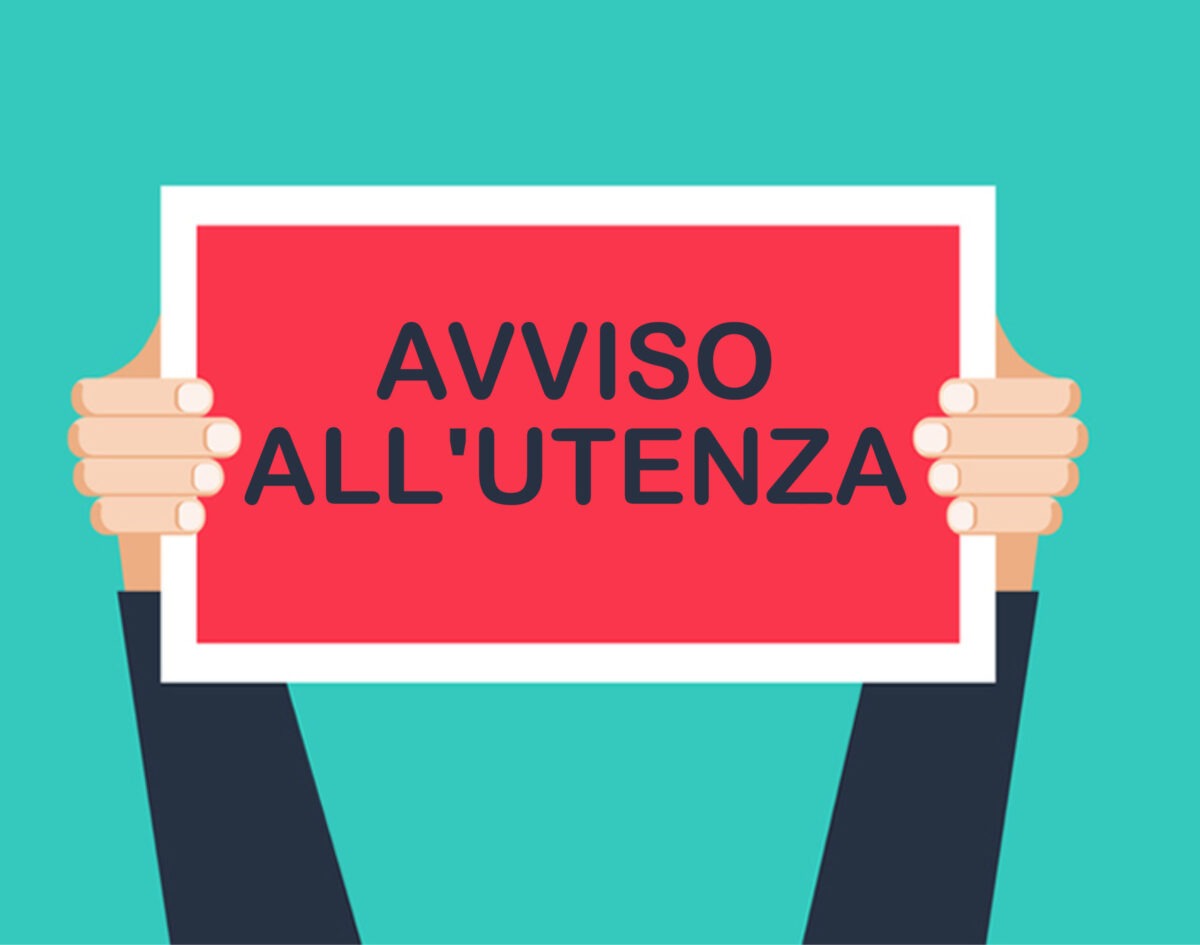 Interruzione temporanea servizi telematici all'Autoparco Comunale