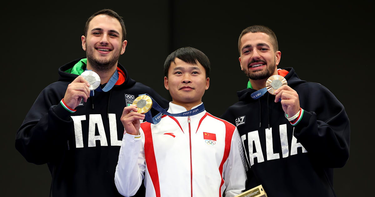 Italia sul podio a Parigi 2024: Maldini e Monna conquistano argento e bronzo nella pistola 10m uomini!