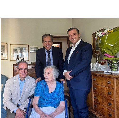 La nonna di Catania: omaggio dell'Amministrazione per i 108 anni di Santa Fiducia