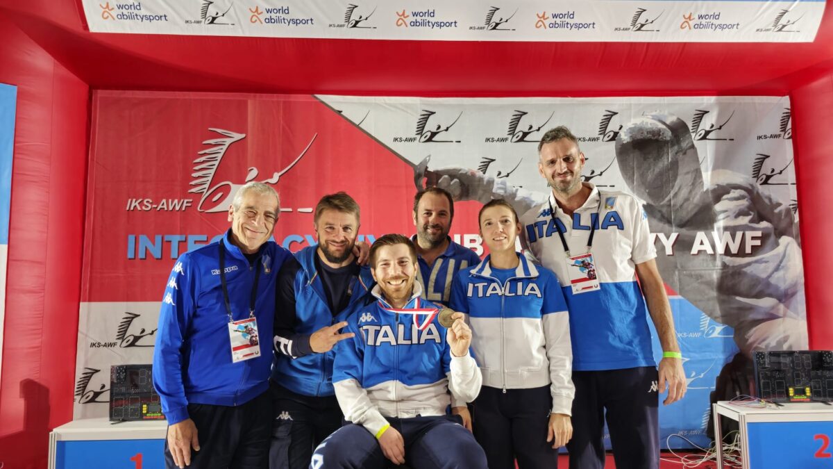 MEDAGLIA DI BRONZO PER MATTEO DEI ROSSI AL COPPA DEL MONDO PARALIMPICA DI VARSAVIA