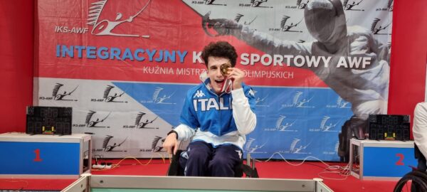 Mondiale Paralimpico Categoria C: Leonardo Rigo Campione del Mondo di Fioretto a Varsavia