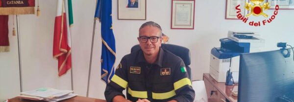 Nuovo Comandante reggente per i Vigili del Fuoco di Catania