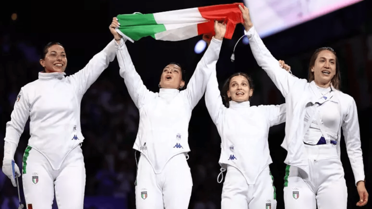 Olimpiadi Parigi 2024: stoccata vincente della catanese Santuccio, Francia sconfitta in finale