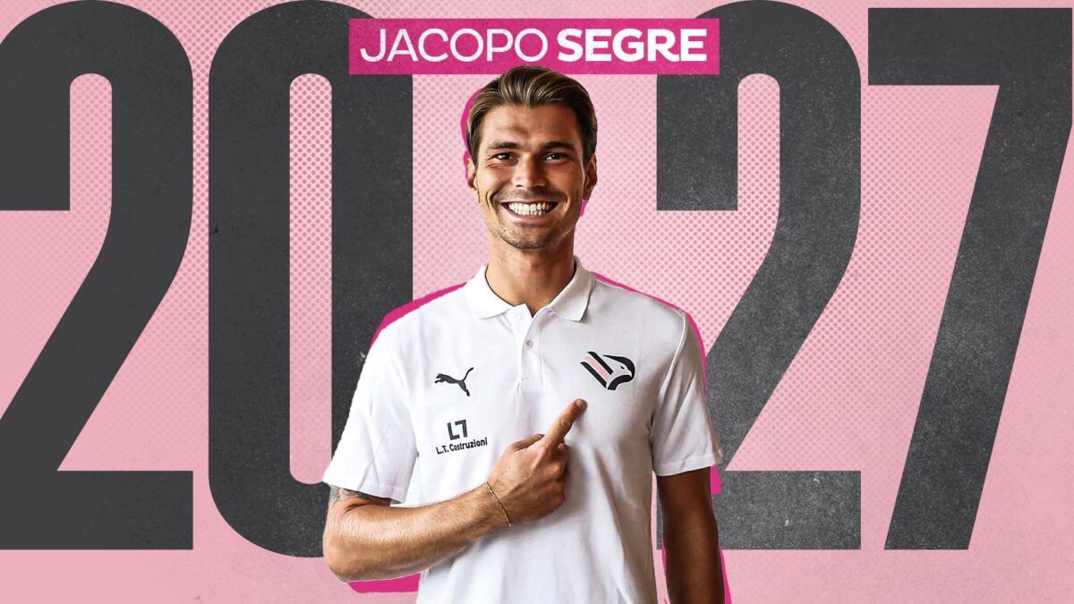 Prolungamento contrattuale per Jacopo Segre