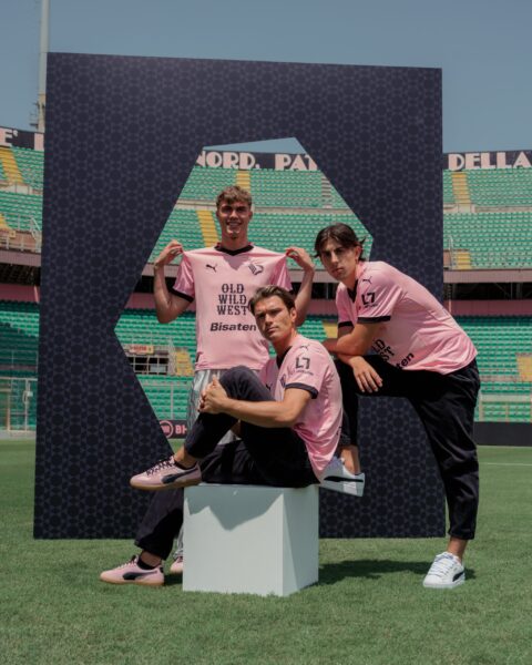 Puma e Palermo FC presentano il nuovo Home Kit per la stagione 2024/25