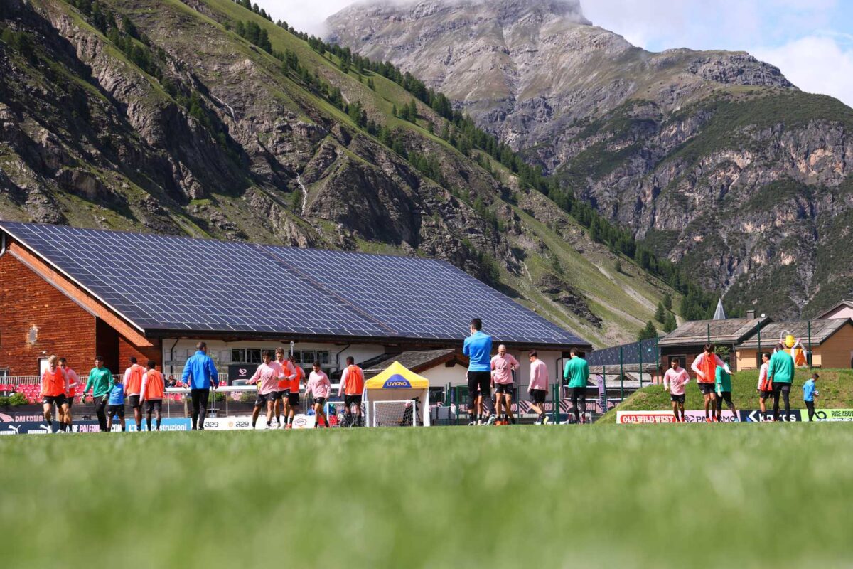 Report allenamento 7 luglio: Primo giorno di ritiro a Livigno per il Palermo FC