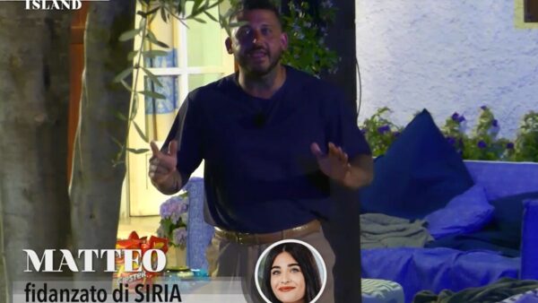 Temptation Island: Siria fa esplodere la rabbia di Matteo con una rivelazione shock