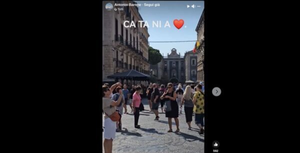 "Catania...Punto!", il tour virtuale di Antonio Barone  [VIDEO]