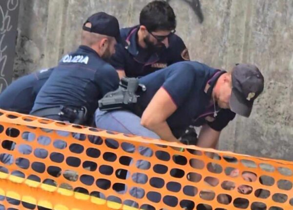 Intervento della Polizia di Catania, fermato giovane in stato di esagitazione