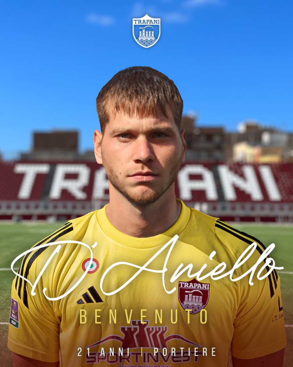 Andrea D’Aniello entra a far parte della squadra del Trapani!