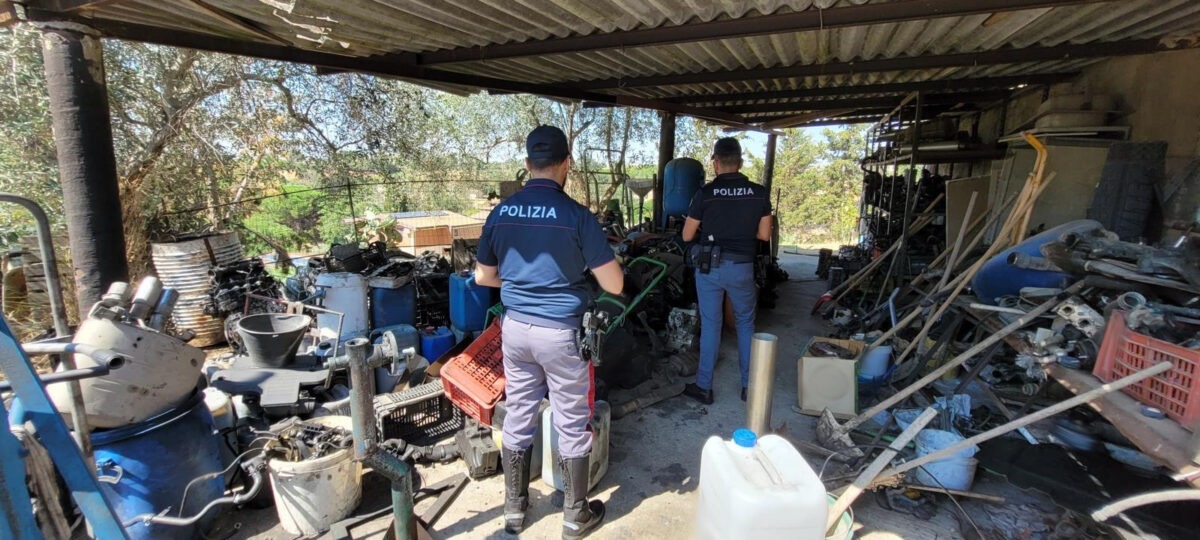 Auto officina illegale smascherata a Caltagirone: il gestore denunciato e multato!